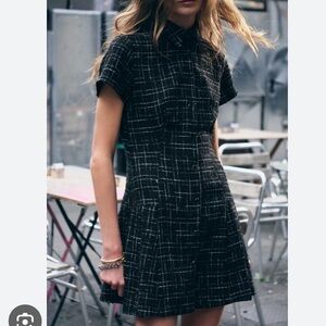Zara NWT Tweed Dress